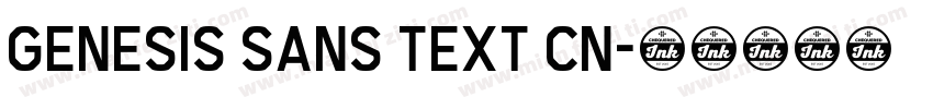 Genesis Sans Text CN字体转换